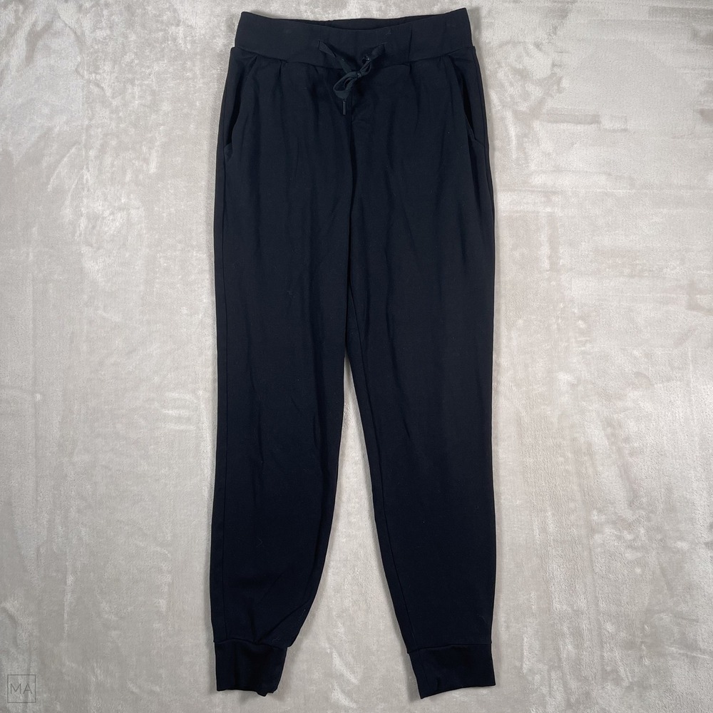 Cozy Earth Women's Joggers Drawstring‎ Bamboo Blend Loungewear Casual S Black